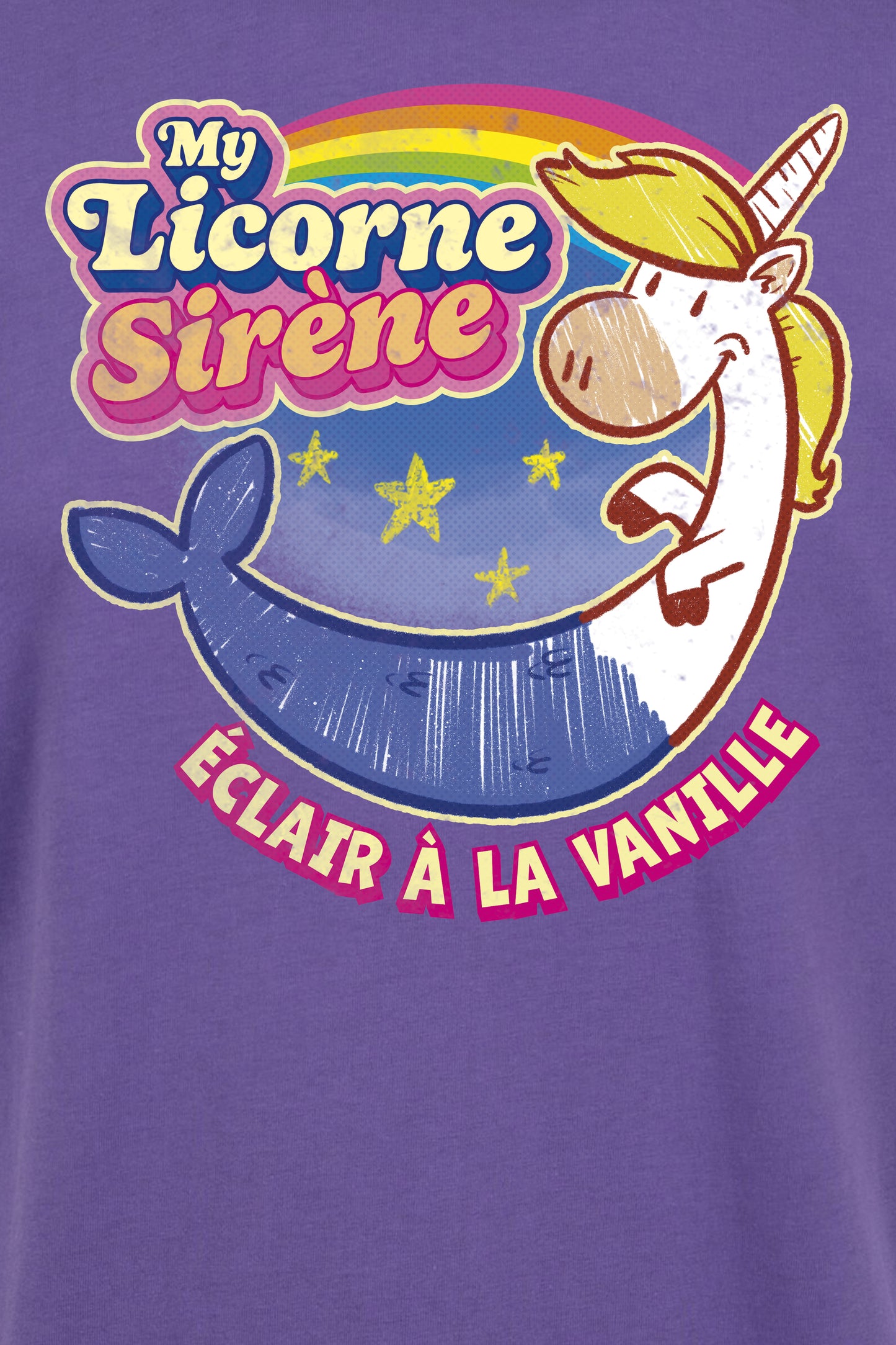 T-shirt Licorne Sirène