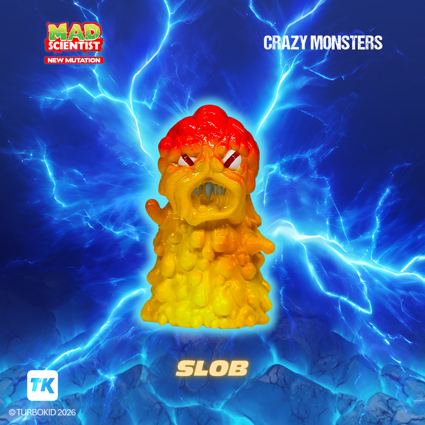 Mad Scientist New Mutation - Crazy Monsters - Display Blind Box