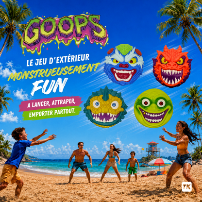 Goops – Les 4 monstres - Disques volants