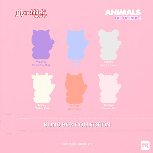 Monchhichi - Animals - Figurine Blind Box (Coming Soon)