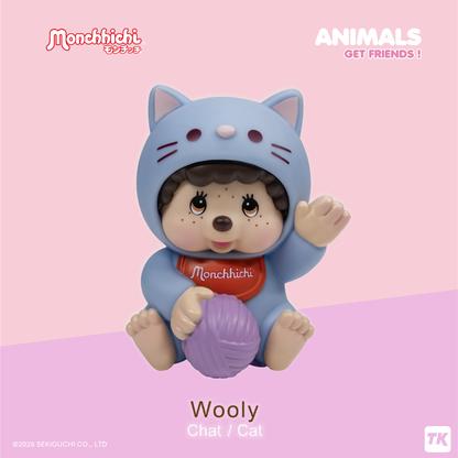 Monchhichi - Animals - Display Blind Box