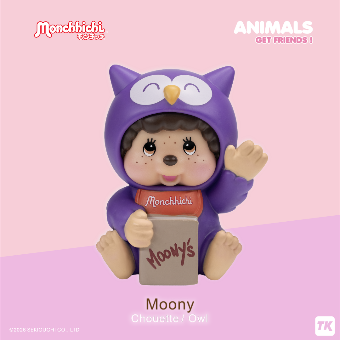Monchhichi - Animals - Display Blind Box
