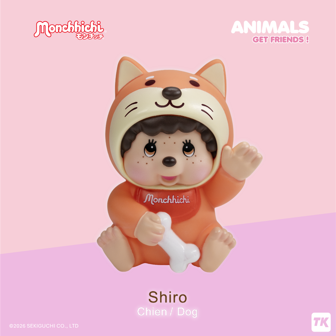 Monchhichi - Animals - Display Blind Box