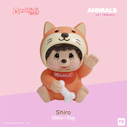 Monchhichi - Animals - Display Blind Box
