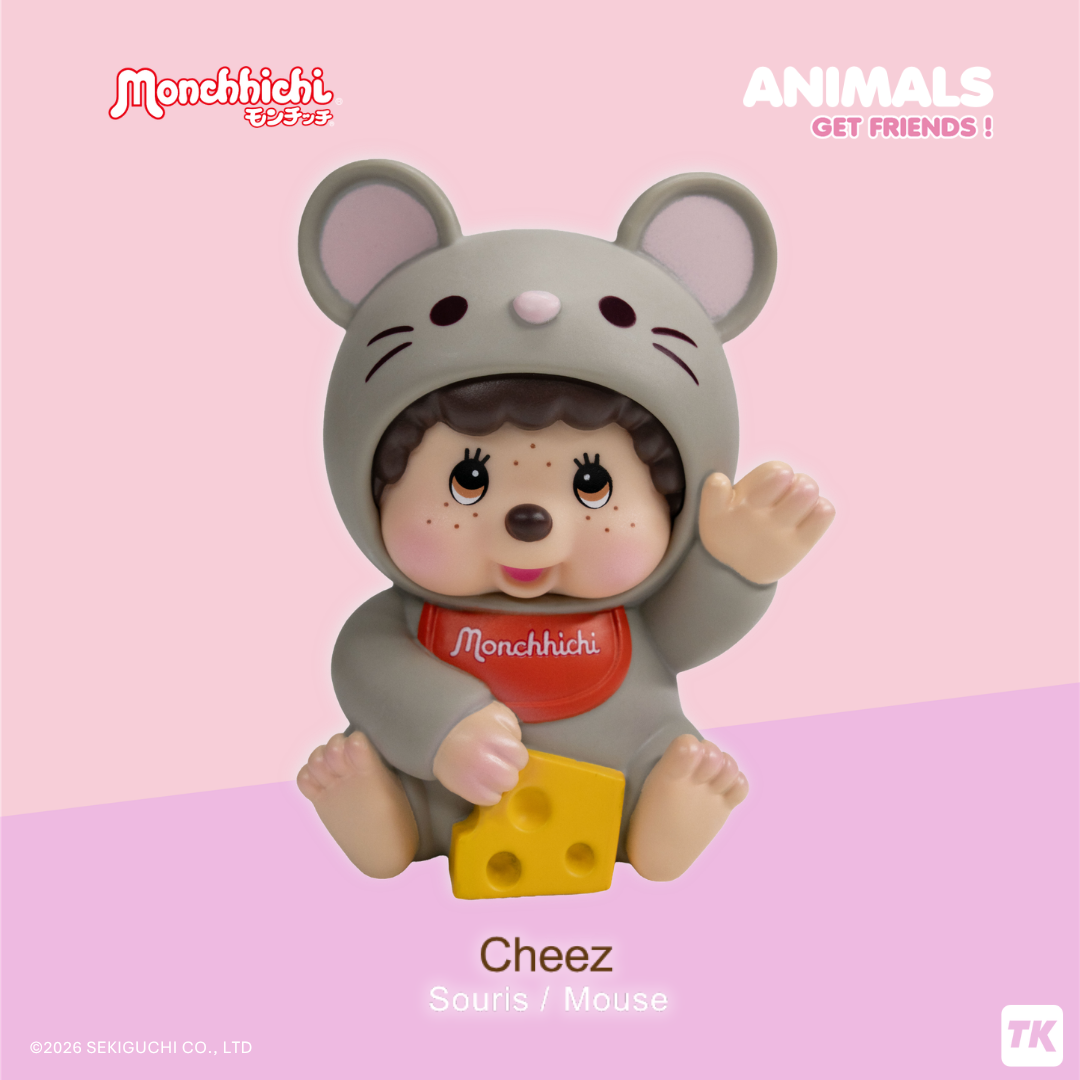 Monchhichi - Animals - Display Blind Box