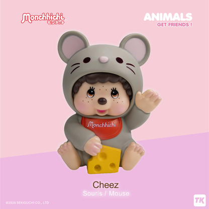 Monchhichi - Animals - Display Blind Box