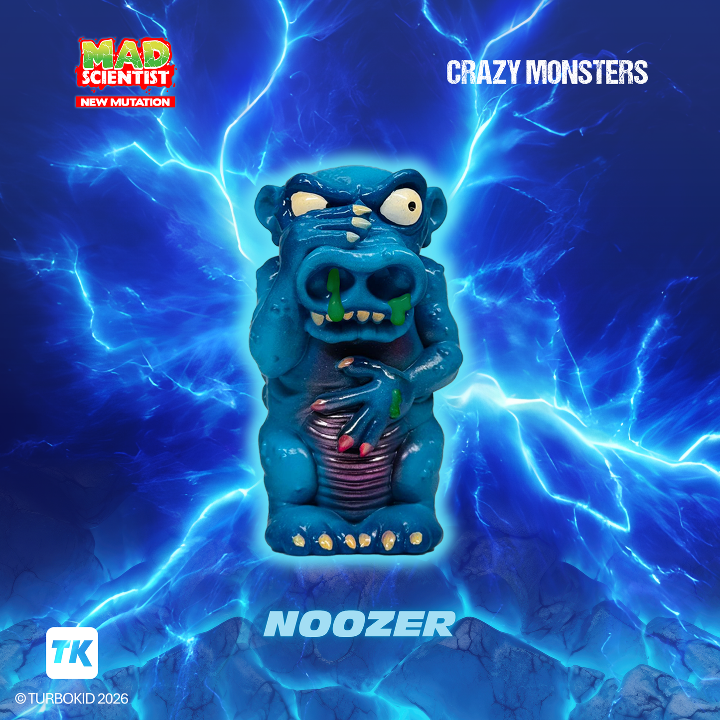 Mad Scientist New Mutation - Crazy Monsters - Display Blind Box
