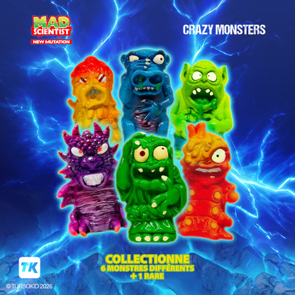 Mad Scientist NM - Crazy Monsters - Figurine Blind Box