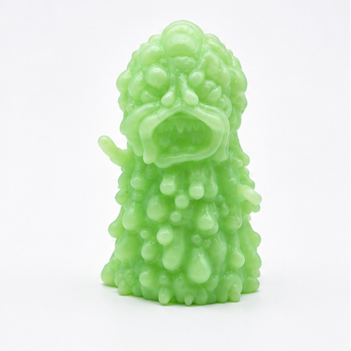 Mad Scientist - Test Shot SLOB - Glow in the Dark - Figurine Signée par Mat